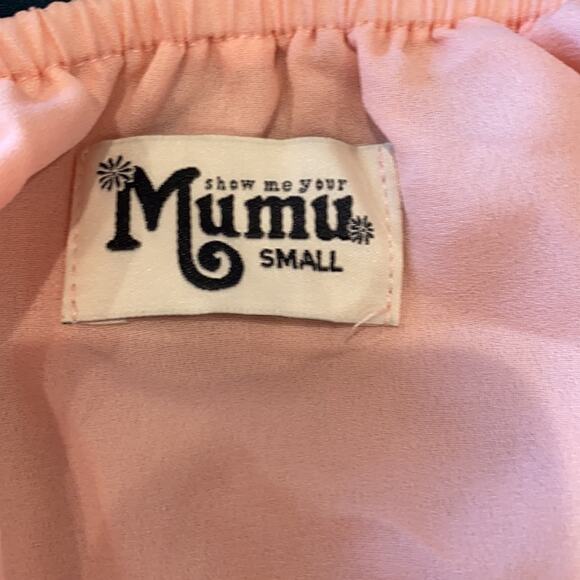 NWOT SHOW ME YOUR MUMU Heather Halter Coral Crisp Small - Picture 5 of 7